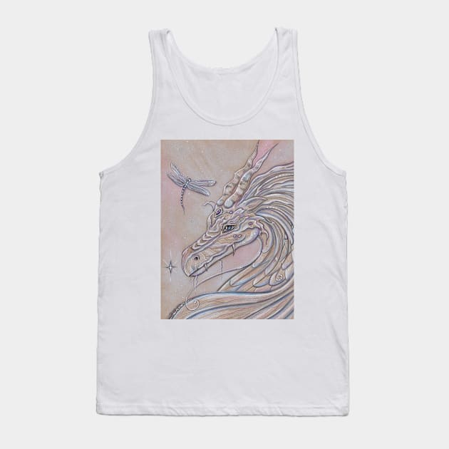 Unlikely friends dragon by Renee L Lavoie Tank Top by ReneeLLavoie